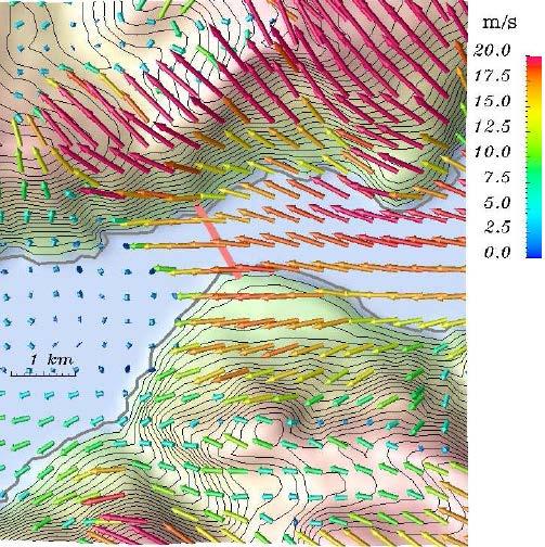 Numerisk simulering, CFD-analyse Meteorologisk institutt,