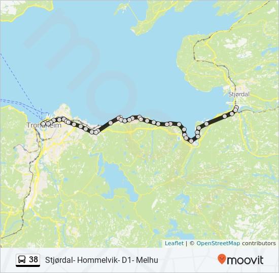 Retning: Trondheim 41 stopp VIS LINJERUTETABELL Trondheim Lufthavn Lufthavnveien Lufthavnveien, Hell Hellsenteret Litjbyen Petrinebakken 7, Hell Gjevingåsen Muruvik Malvikvegen 1682, Norway