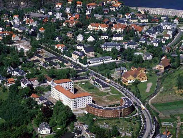 Figur 13 Årstadveien 1960 (Kilde: Widerøs flyveselskap AS, billedsamlingen UIB I øst grenser