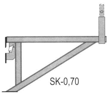 Side 7 av 12 VEGGFESTE (stag, klemme, øyebolt) 0,60 0,7 ST1074