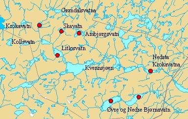 slik at alderen kunne bestemmast på grunnlag av øyresteinane (otolittane). Alt dette innsamla materialet i samband med tynningsfisket vart aldersbestemt (Borgstrøm 2005c). Fig. 9.