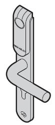 Mekanisk installasjon: HUB og leser Det er en etikett i begge deler som dette: PÅ E100 (Skandinavia), er den ytre- og den indre