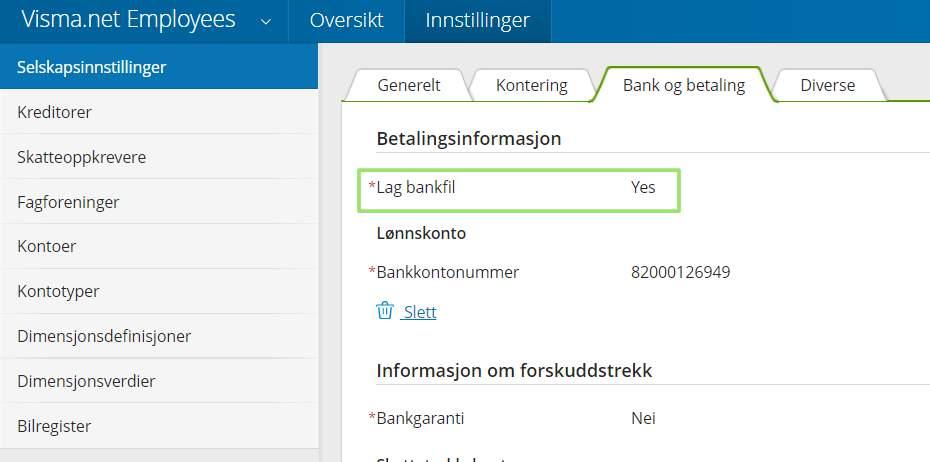 Visma.net AutoPay Visma.net AutoPay muliggjør integrasjonen med banker som brukes til å sende utgående betalinger. Hvordan opprette en avtale?