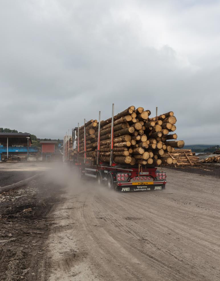 Tømmerkaier Lekterprosjekt Tømmertransport på