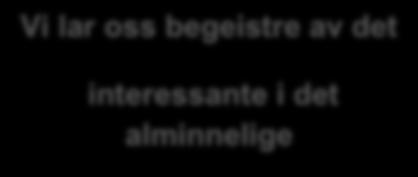 Et inkluderende fellesskap kjennetegnes ved at vi bryr ss m hverandre, vi viser at vi betyr ne fr hverandre, g vi har felles hldninger sm ligger til grunn fr våre handlinger.