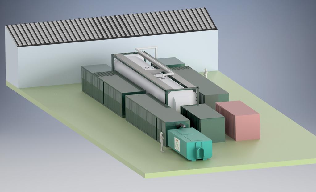 Slik fungerer FRS - E Produktdata FRS - E H.A.T. Hydrolyseakseleratortank. Blander, forbehandler og varmer opp substratet før det skal inn i reaktor.