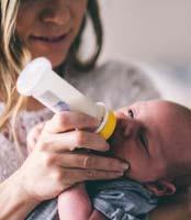 05 (non-signifikante stier ikke fremstilt) Konsekvenser I - Amming 6 ganger økt risiko for å ikke amme Non-initiation of breastfeeding Postpartum PTSD 0.