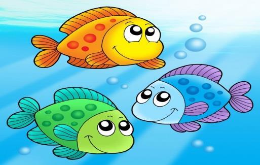 DE TRE SMÅ FISK Har du hørt historien om de tre små fisk? Som endte sine dager i en fiskehandlers disk.