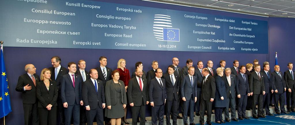 EU s toppmøter Summit at the European Council Summit of heads of state and government of all EU