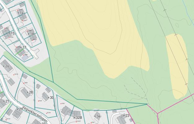 vn 16 008 8,5 Bolig Ønsker å bygge boliger på areal Situasjonen i dag,