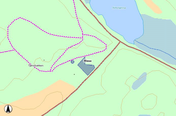 Forvaltningsplan Rissa kommune : Tjønnbakken 1. Områdebeskrivelse/status Gnr/ FS-nummer Sikrings Bnr naturbase.