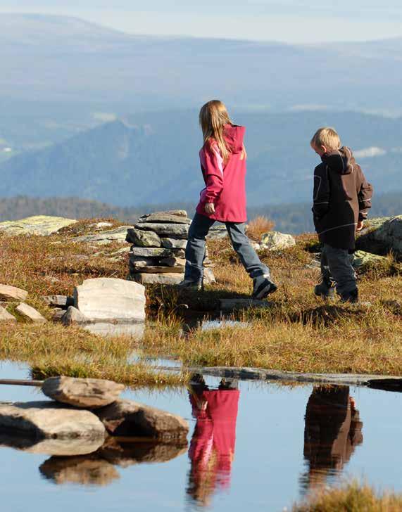 AKTIV SOMMER OG HØST SYKLIG Skeikampen byr på flott sykkelterreng enten du ønsker utfordrende traseer og spenning eller skal på en rolig sykkeltur med familien.