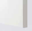 RINGHULT Farge/design: lys grå høyglans Materialer: fiberplate med høyglanset foliert overflate De lys grå dørene har glatte, rette linjer og en høyglans overflate som er holdbar og lett å holde ren.