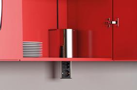 Designet for de spesielle kravene til kjøkken og kontor, gjør Elevator s diameter på
