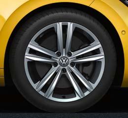 lettmetallfelger, Volkswagen tilbehør¹) O 04 18-tommers Sebring