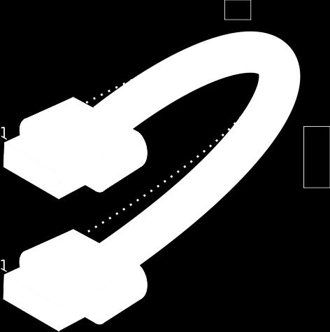 orlenging av kabel : or å kunne forlenge en kabel - eller viderekoble i et panel - uten at det endrer polaritet i systemet ellers kan man bruke en "key up to key down" adapter sammen med: TP kabel
