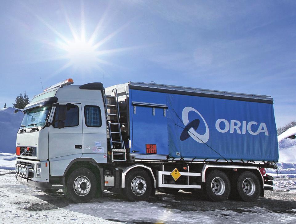 Virksomhetene på industriområdet Orica Norway AS har en bulkstasjon på Engene som fungerer som distribusjonssenter for halvfabrikata til emulsjonssprengstoffer (ANE 7000).