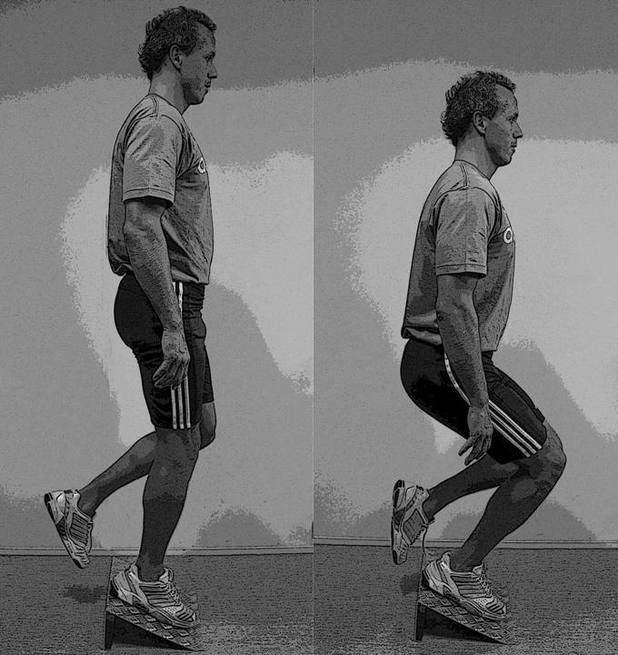 Eksentrisk treningsprogram - hopperkne Programmet er utviklet for å behandle hopperkne (Jumper s knee, patellar tendinopati).