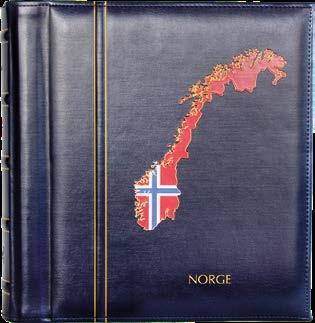 Frimerkene har plass på sidene 11 og 12-25 i Leuchtturms Norgesalbum, mens albumarkene for tjenestemerker står bakerst i albumets bind I.