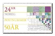 år siden Norge innførte postnummer.