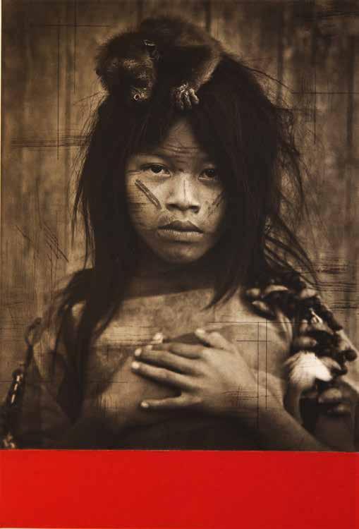 EPILOG: Dalia / Daughter of Her Forest Dulce Gloria / Rio Yurua / Upper Amazon / Peru 30 x 44 cm / Image size 44 x 62 cm / Paper size