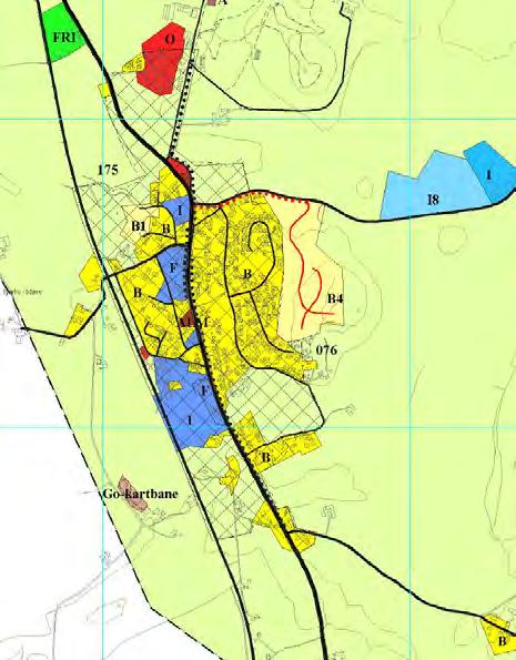 Steinkjer kommune Kommunedelplan for Sparbu og Mære dekker i hovedsak planområdet for ny.