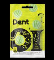 Dent Duett 24 g Sukkerfrie lakrispastiller og pastiller med smak av mango/bringebær.