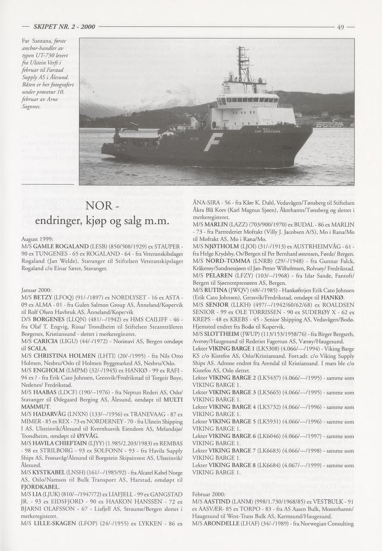 Passasjerskip gjennom et århundre Ulsnes ødelagt av orkanen George  Amerikansk skipsbygging under 2. verdenskrig - del II SS Norway - PDF  Gratis nedlasting