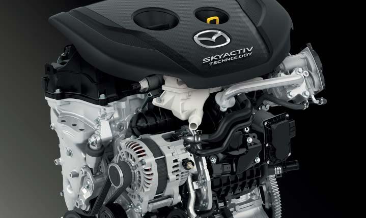 Resultatet er at Mazda CX-3 nå er utstyrt med forbedret SKYACTIV-TEKNOLOGI