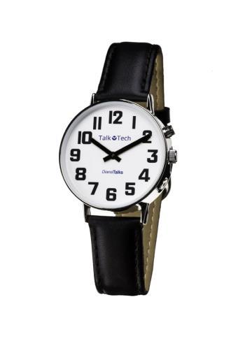 Adaptor AS 042708 21484 Talende lommeur Easyvox Uret annonserer tiden med norsk tale ut i fra analog visning, samt beskrivelse av hvilken tid det er på døgnet. Eks.