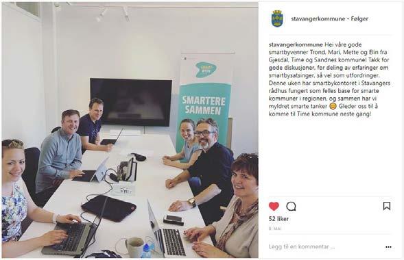 nettverk for samarbeid Stavanger Smart
