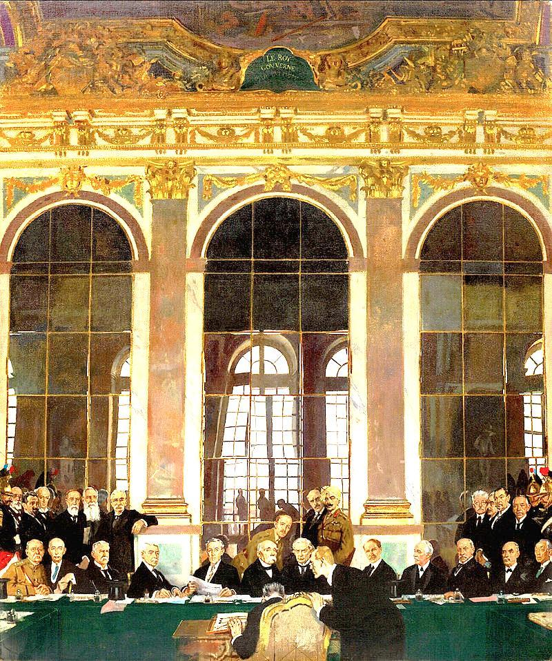 Versaillestraktaten Versaillestraktaten: 28. juni 1919.