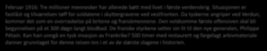 Den voldsomme første offensiven skal bli begynnelsen på et 300 døgn langt