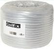 COILFIX Metermerket rør Coilfix er en veldig enkel løsning for fleksible PP rør. Det ingen emballasje, kun et tynt lager plastfilm som ikke tar plass i bosskontaineren.
