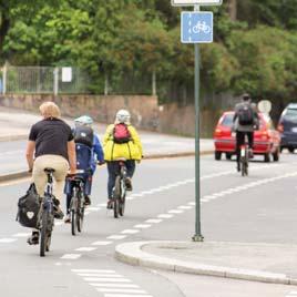Opplevelsen av å sykle i Oslo henger sammen med gatepreget og Bolig- og lokalgater er starten på mange av de