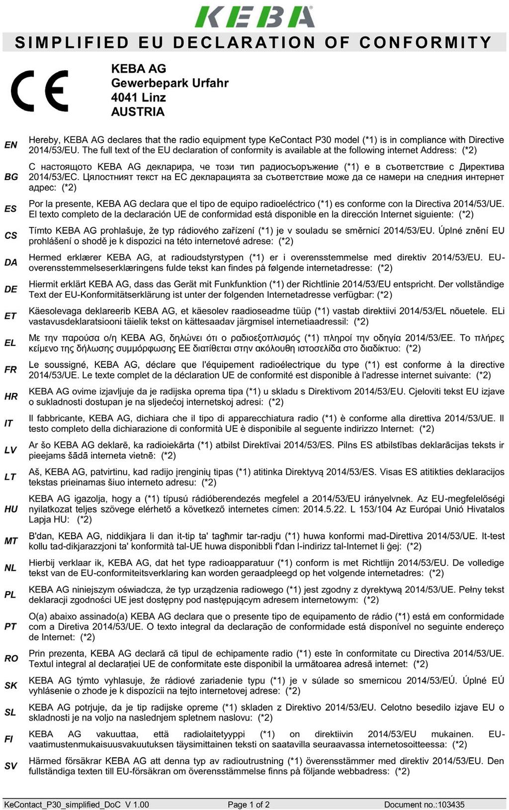 P30 Ladestasjon Installasjonshåndbok V 3.23 Oversettelse av den  opprinnelige håndboken - PDF Free Download