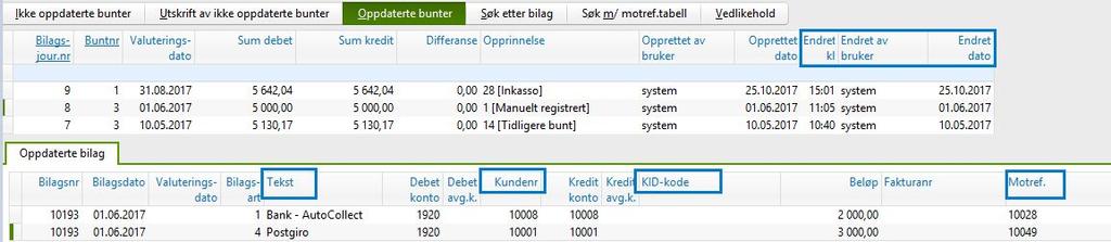 Visma Collectors mottar beskjed om endring av forfallsdato, fakturaen settes tilbake til start.