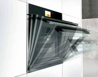 259,- Quadro Ultra CoolDoor Laget for berøring - når som helst, hele tiden Spesiell firedobbelt ovnsglass isolerer ovnen, hvilket gjør det tryggere for barn og dyr.