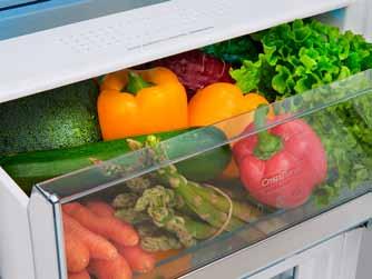 Kjøleskapet overvåker og analyserer kontinuerlig måten du bruker det på.