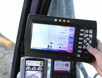 REDSKAP SOM KREVER HØY VOLUMSTRØM Med ICS kan du også bruke samme håndtak og display til å kjøre og styre redskap som