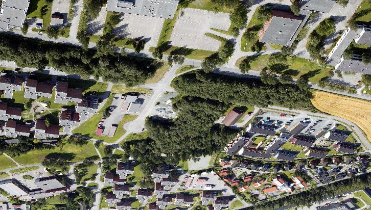 Vurdering av tomter for sykehjemsutbygging på Brundalen Innledning: Bakgrunn for tomtevurderingen er behov for nytt sykehjem samt omsorgsboliger i Brundalsområdet.