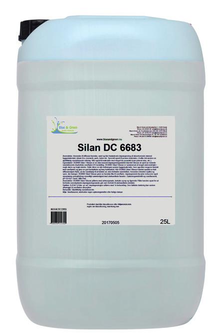 DC 6683 Silan/Siloan kons Konsentrert vannfortynnbare impregneringsmiddel. DC 6683 kons. Er en vannfortynnbar Silane/Siloan som benyttes til impregnering av mineralske fasadeoverflater og betong.