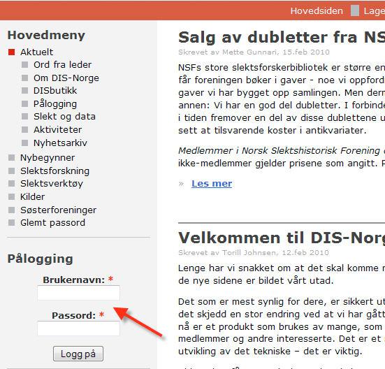 DIS-Norge har byttet medlemssystem Figur 1 Figur 2 Etter å ha gjennomført en grundig undersøkelse i markedet bestemte styret i DIS-Norge før sommeren 2009 å gå til innkjøp av nytt medlemssystem.