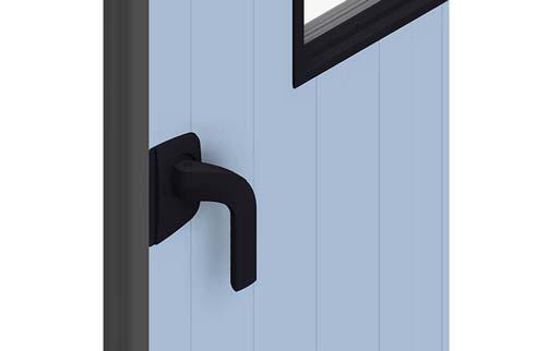 2 Låser 6 Automatisk lås for åpen posisjon En automatisk lås hindrer