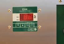 EH4, elektronisk hygrostat To skritt hygrostat Sensor med rask respons To uavhengige potensialfrie lukkekontakter %RF skjerm med to lysdioder viser bl.a. høy RF EH4 In/Outsignaler Digitale utganger: 2 EH4 fordeler: % RH skjerm med to lysdioder indikerer f.