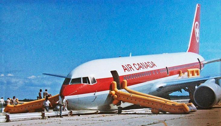 Air Canada Flight 143 Gikk tom for drivstoff i 41.000 fots høyde pga. feilkalkulasjon Visste at de skulle ha 22.300 kg drivstoff, men hvor mange liter?