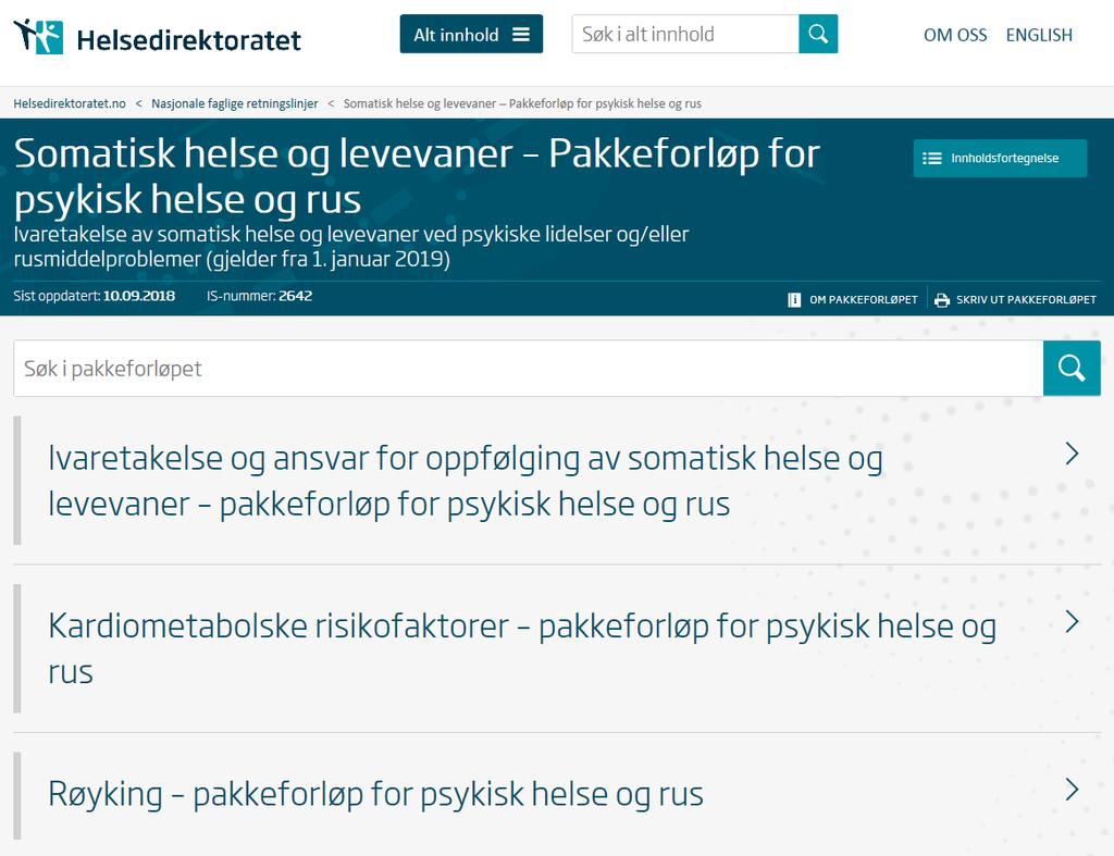 https://helsedirektoratet.