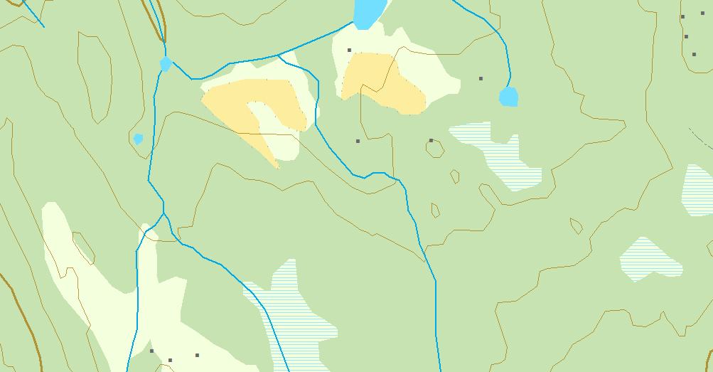 registreringer av kalkskog 2016 Seterkollen Avgrensningsforslag Alternativ