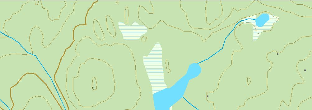 for vurdering (Mdir/FM 2016) Svartorsætra Setertjernet Blankvann ± Målestokk