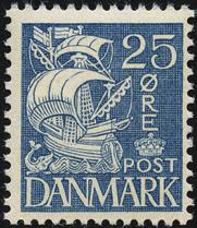 (Danmark AFA 1134-37 + 1138, Grønland AFA 303 og Færøyene